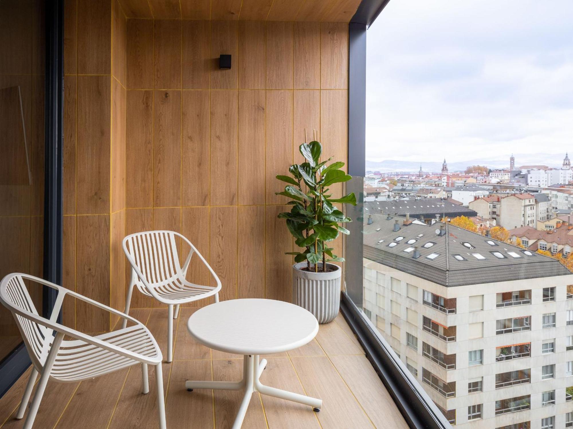 Kora Green City - Aparthotel Passivhaus Vitoria-Gasteiz Quarto foto